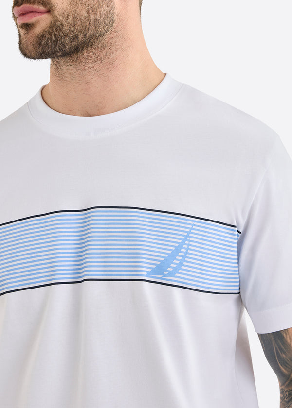 Nautica Competition Sennen T-Shirt - White