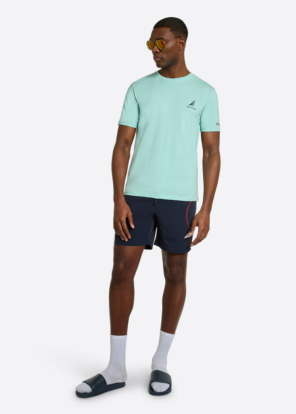 Nautica Competition Sergei T-Shirt - Aqua