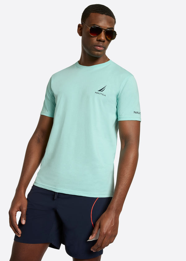 nautica competition Sergei T-Shirt - Aqua