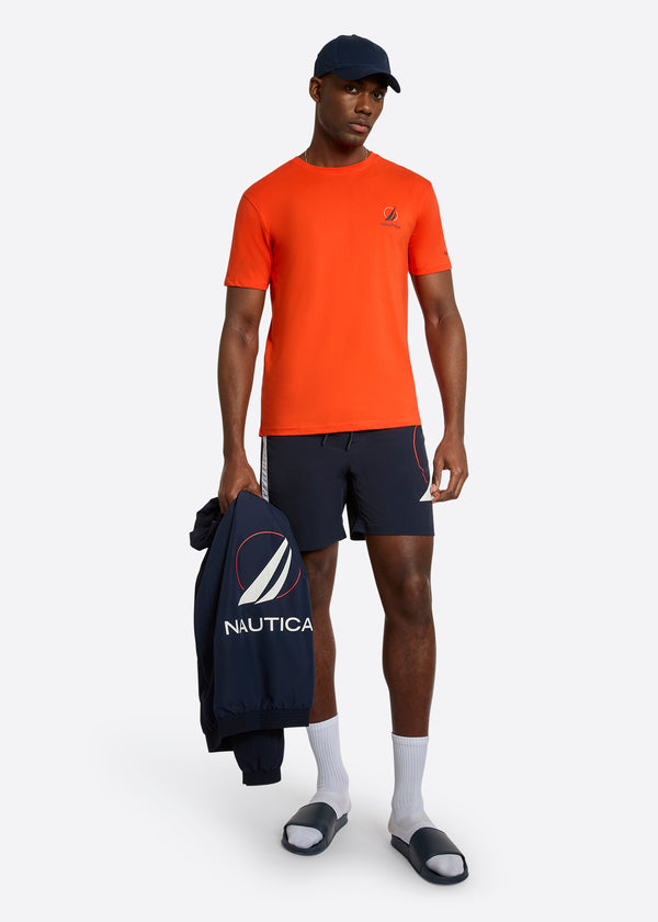 Nautica Competition Sergei T-Shirt - Fiery Red