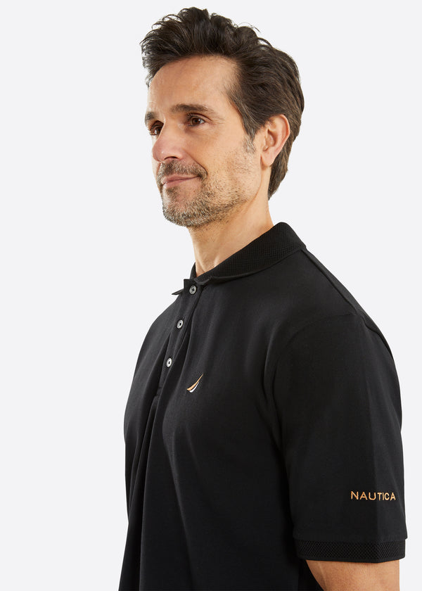 Nautica Competition Shayaz Polo Shirt - Black
