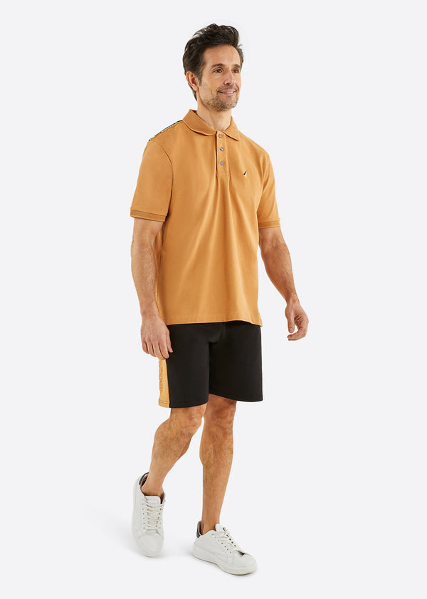 Nautica Competition Shayaz Polo Shirt - Camel