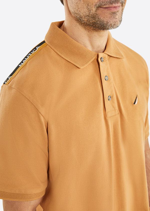 Nautica Competition Shayaz Polo Shirt - Camel