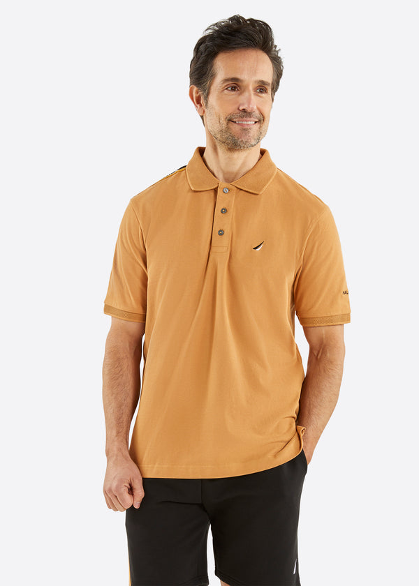 nautica competition Shayaz Polo Shirt - Camel