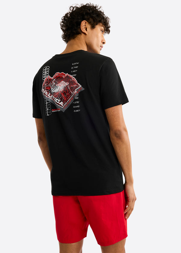 Nautica Competition Sligo T-Shirt - Black