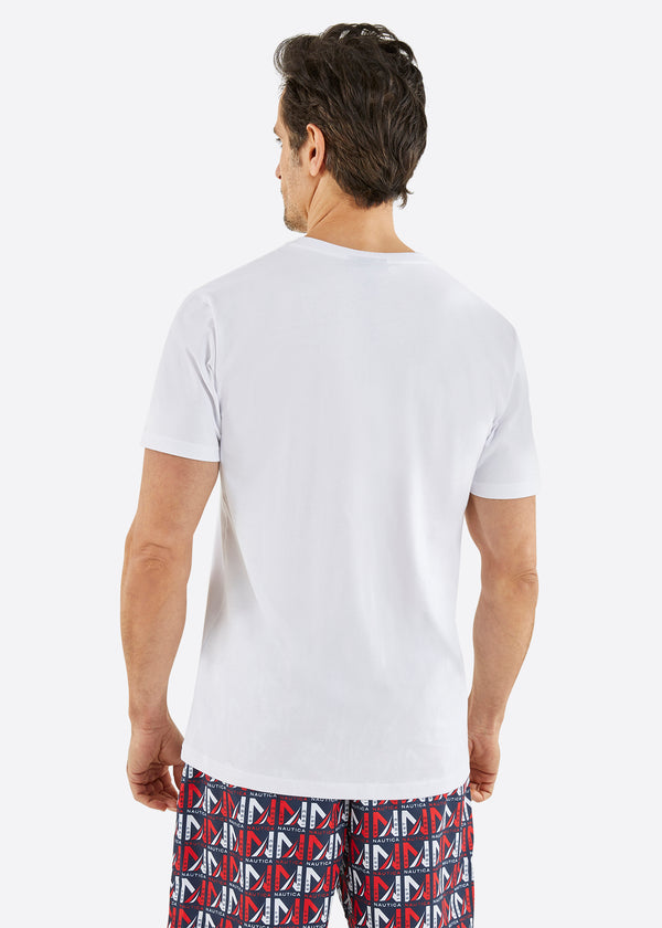 Nautica Competition Snaefell T-Shirt - White
