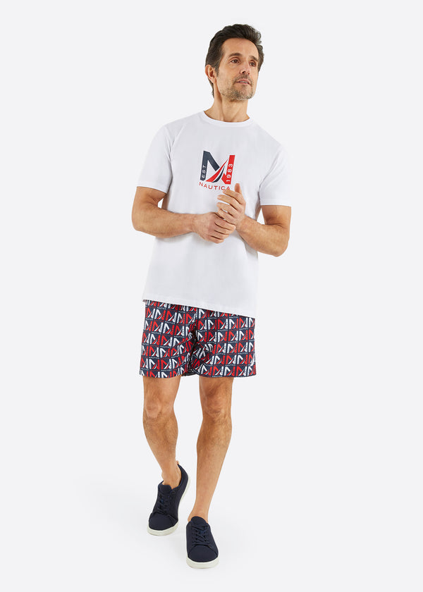 Nautica Competition Snaefell T-Shirt - White