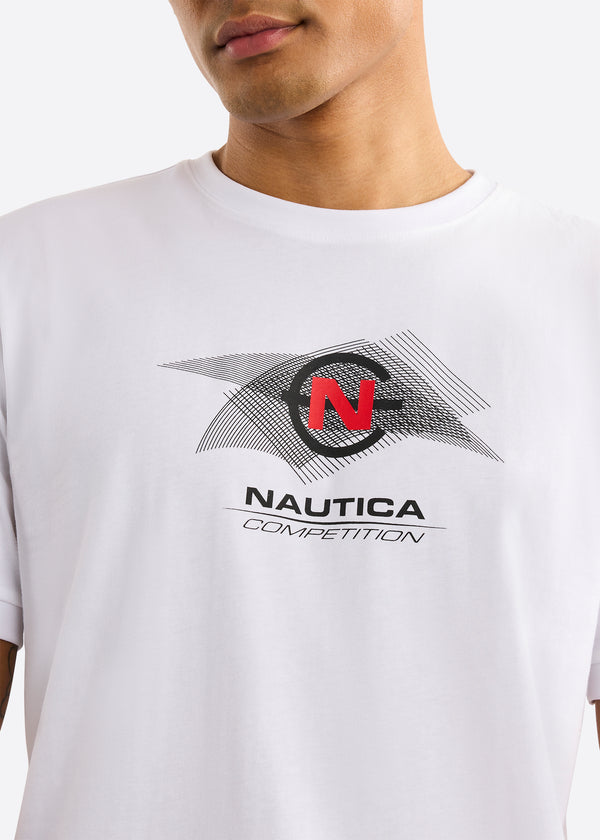 Nautica Competition Tralee T-Shirt - White