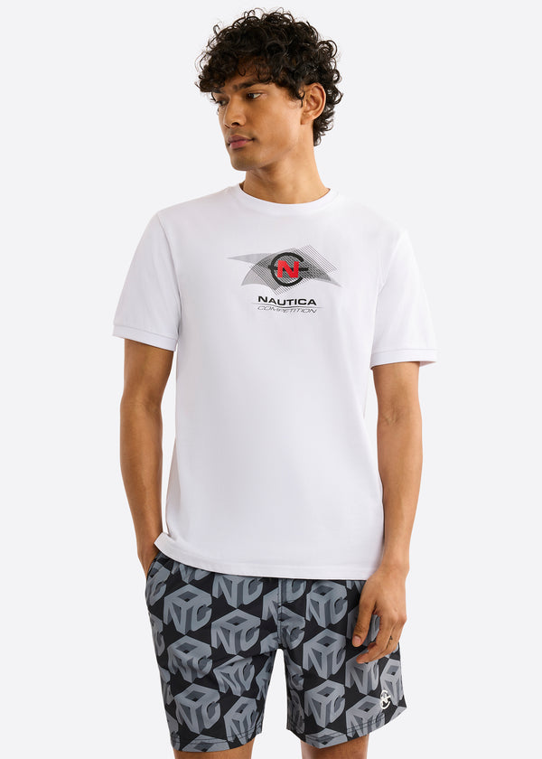 nautica competition Tralee T-Shirt - White
