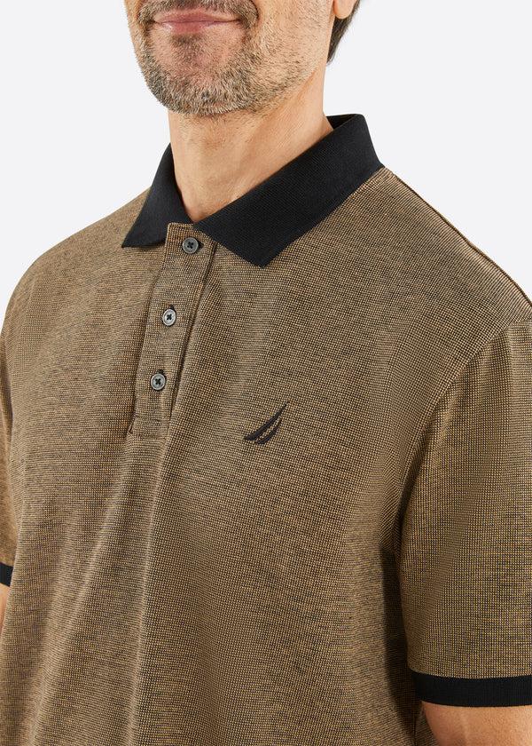 Nautica Competition Vin Polo Shirt - Camel