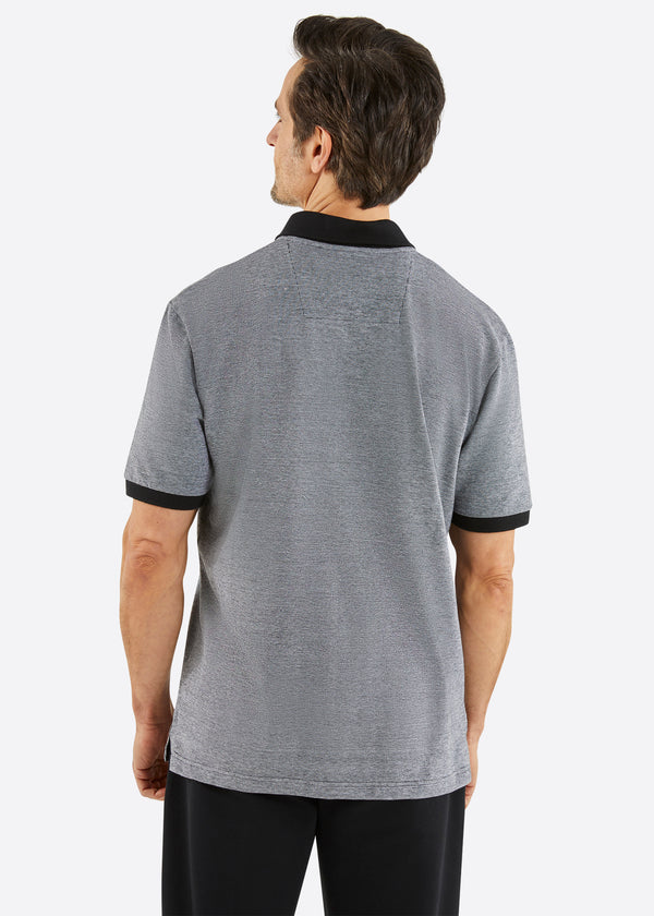 Nautica Competition Vin Polo Shirt - White/Grey