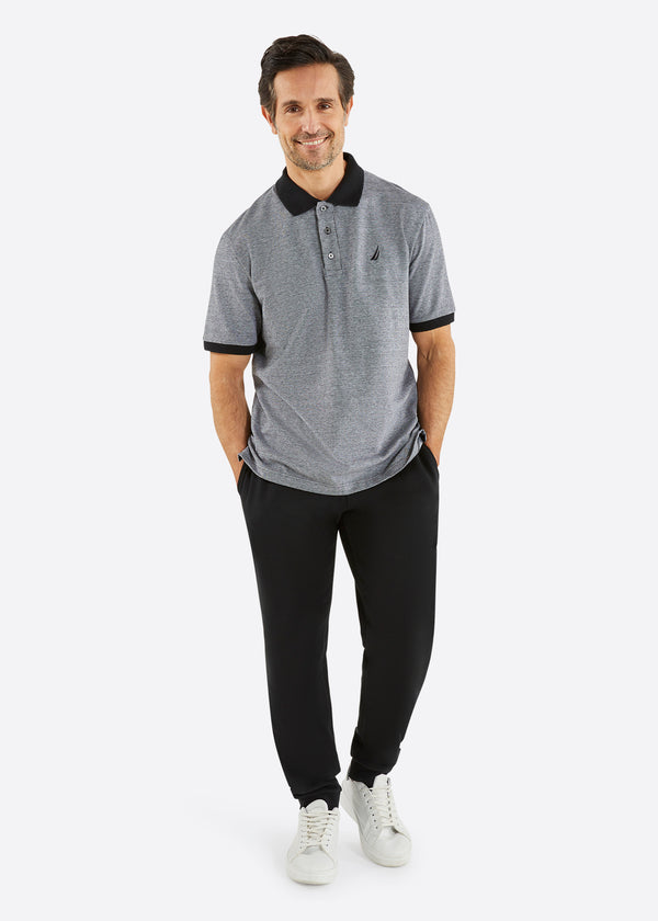 Nautica Competition Vin Polo Shirt - White/Grey