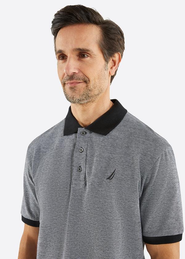 Nautica Competition Vin Polo Shirt - White/Grey