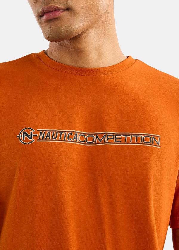 Nautica Competition Wellport T-Shirt - Burnt Orange
