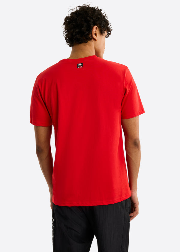 Nautica Competition Wexford T-Shirt - True Red