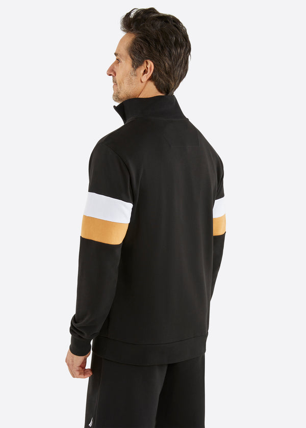 Nautica Competition Xand 1/4 Zip Top - Black