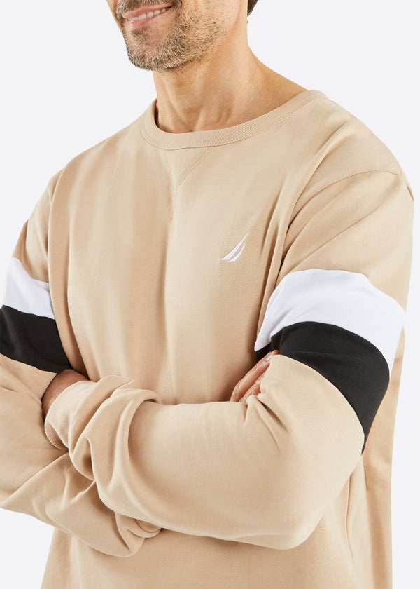 Nautica Competition Zero Sweatshirt - Taupe