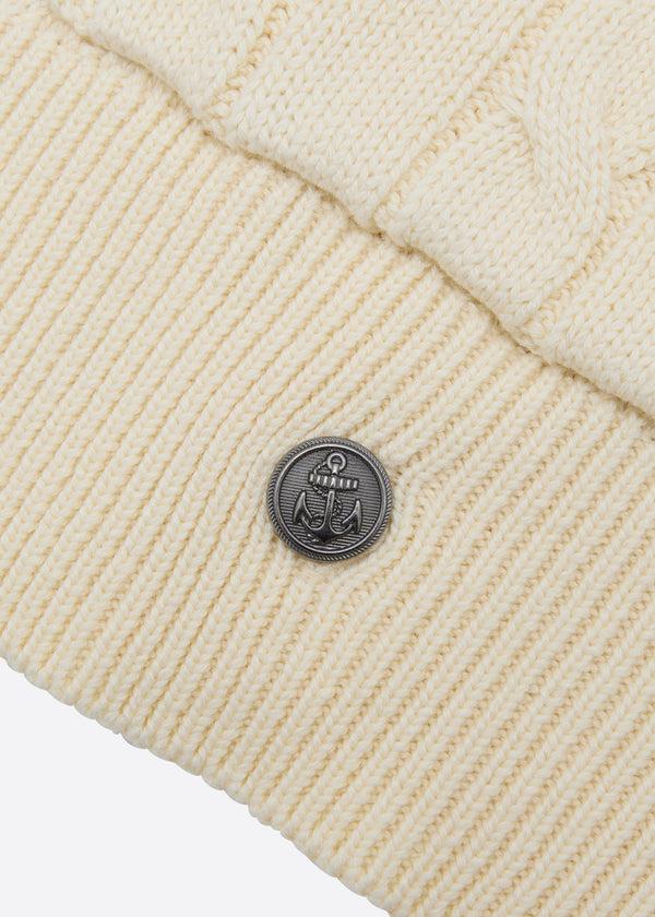 Nautica Competition Nautica X Krost Asymmetric Cardigan - White