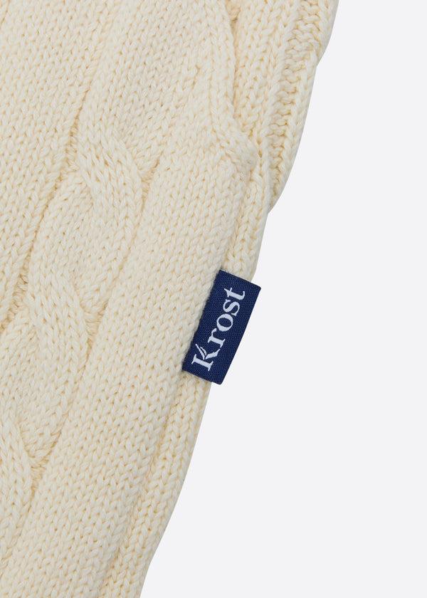 Nautica Competition Nautica X Krost Baggy Cableknit Pants - White