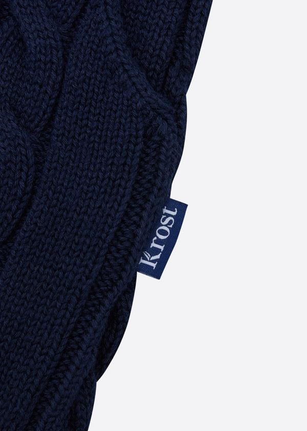 Nautica Competition Nautica X Krost Cableknit Shorts - Navy