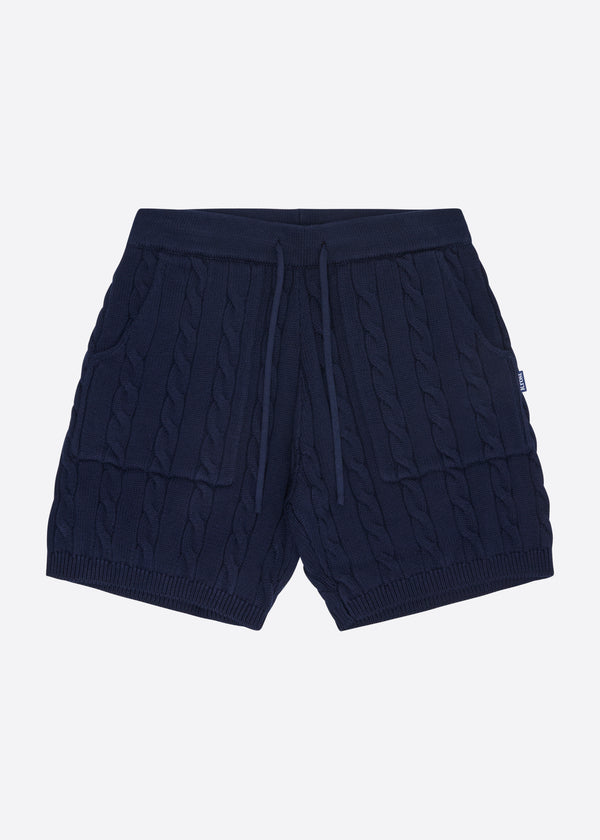 nautica competition Nautica x Krost Cableknit Shorts - Navy