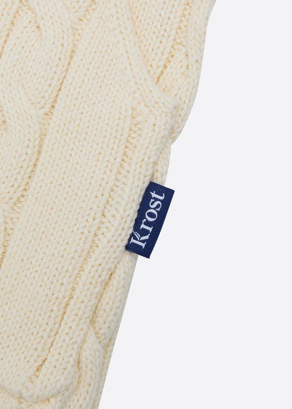 Nautica Competition Nautica X Krost Cableknit Shorts - White