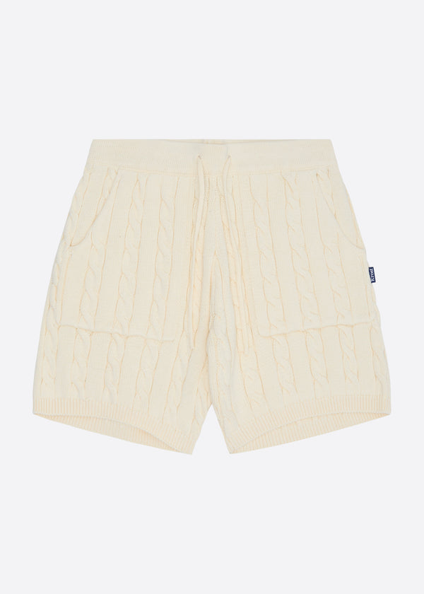 nautica competition Nautica x Krost Cableknit Shorts - White