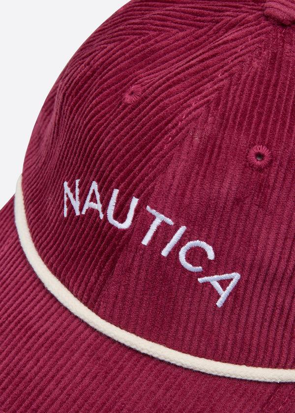 Nautica Competition Nautica X Krost Corduroy Baseball Cap - Red
