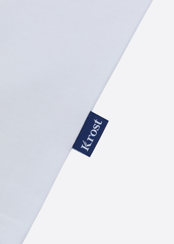 Nautica Competition Nautica X Krost Graphic Long Sleeve T-Shirt - White
