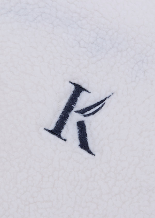 Nautica Competition Nautica X Krost Sherpa Quarter Zip Top - White