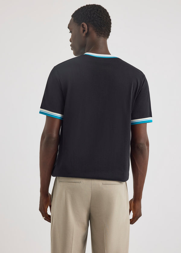 Nautica Competition Orinoco T-Shirt - Black | Nautica Official EU Store