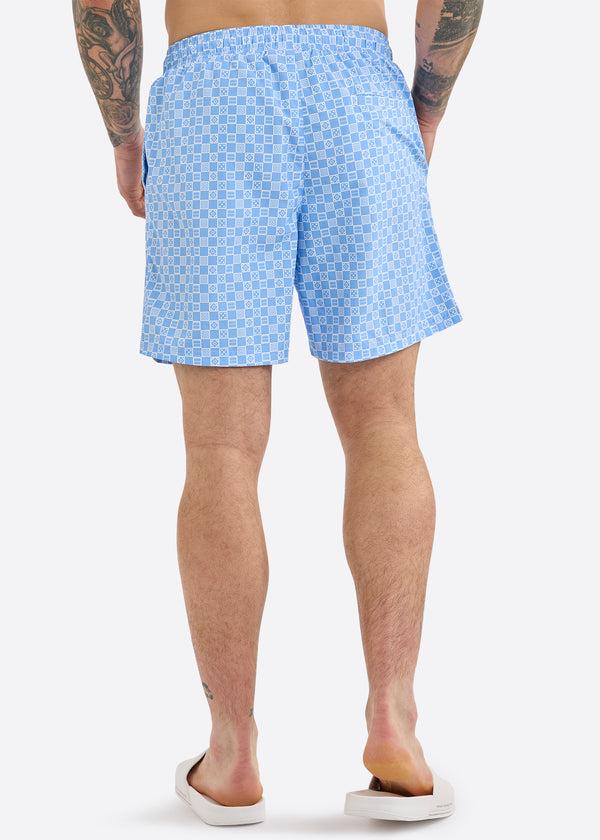 Nautica Competition Penryn 6" Swim Short - Natural Blue