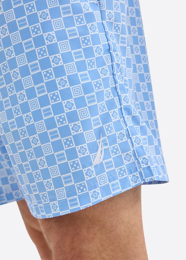 Nautica Competition Penryn 6" Swim Short - Natural Blue