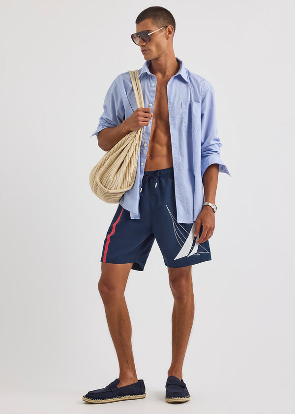 Nautica Competition Ronan Swim Short - Dark Navy | Nautica Official EU Store