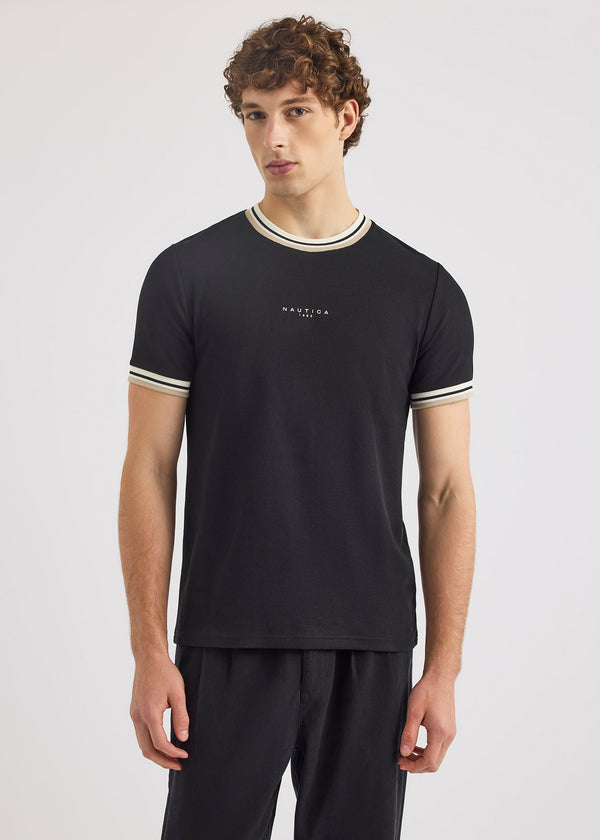 nautica competition Seaton T-Shirt - Black | Nautica Official EU Store