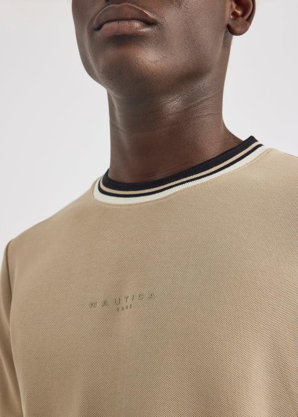 Nautica Competition Seaton T-Shirt - Latte | Nautica Official EU Store