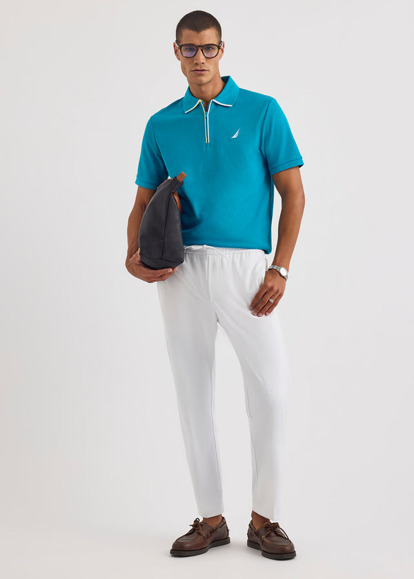Nautica Competition Seton Polo Shirt - Aqua | Nautica Official EU Store