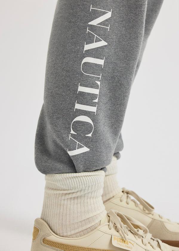 Nautica Competition Staples Jog Pant - Grey Marl | Nautica Official EU Store