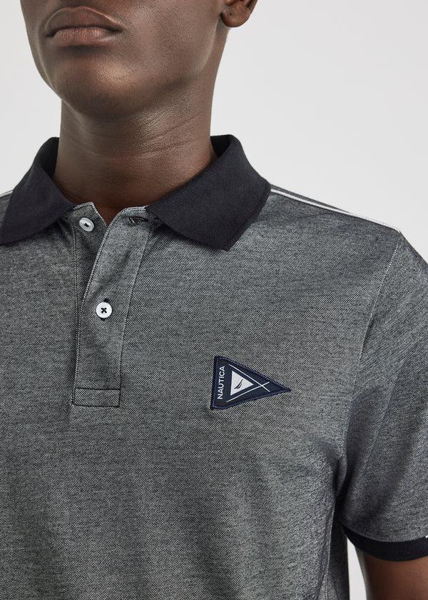 Nautica Competition Tamat Polo Shirt - Black | Nautica Official EU Store