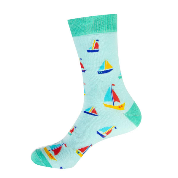 nauticalia Boat Socks light blue