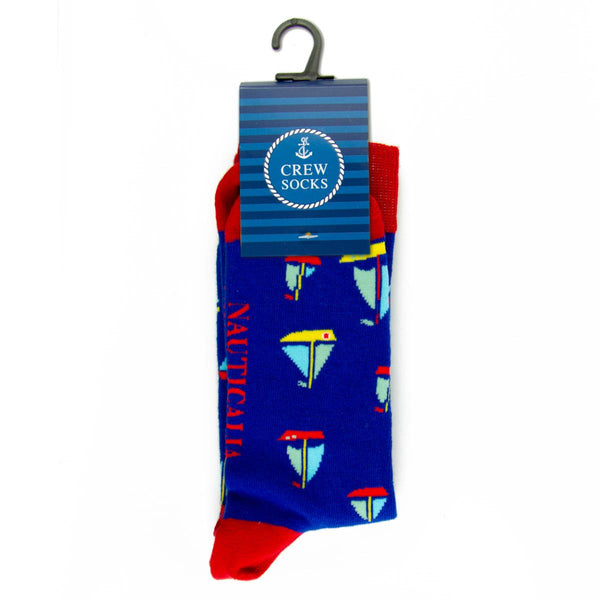 Nauticalia Boat Socks Red/blue