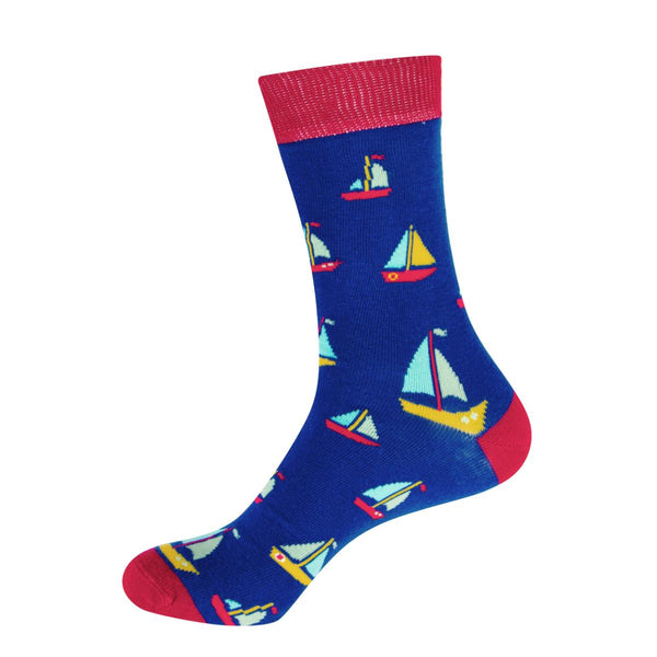 nauticalia Boat Socks red/blue