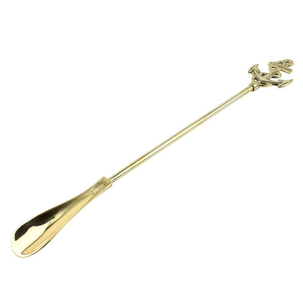 nauticalia Brass Shoehorn with Anchor
