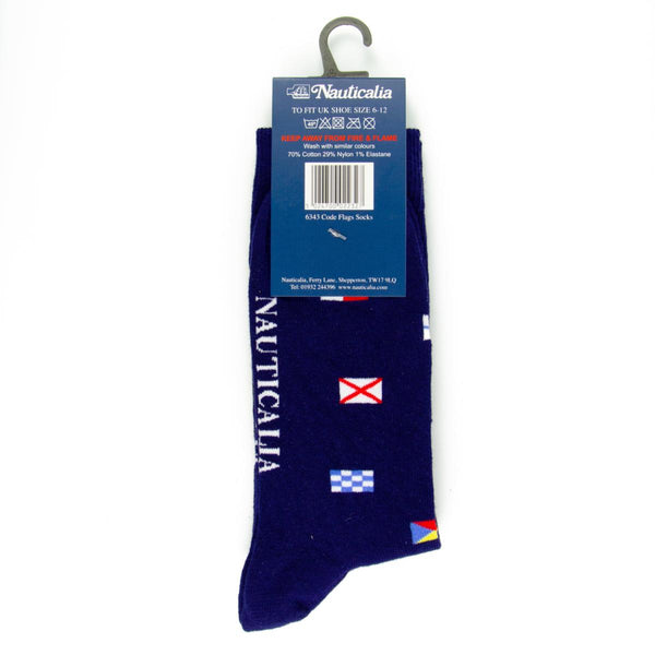 Nauticalia Code Flags Socks