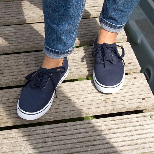 Nauticalia Yachtmaster Lace-up Canvas Shoes