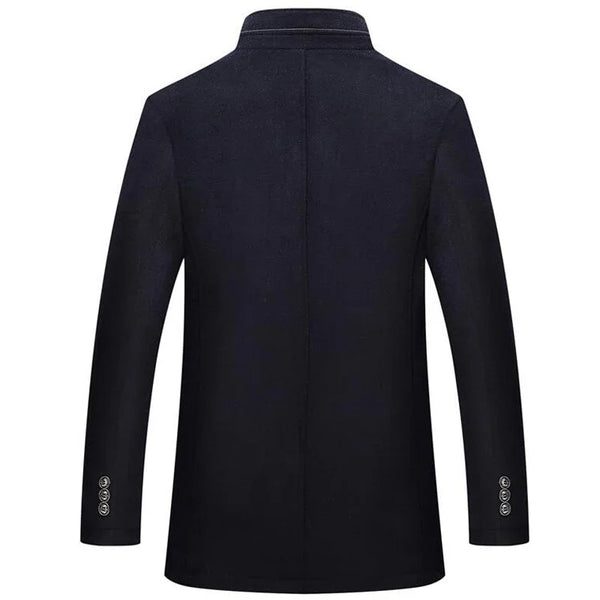 Navy London Holomon - Men's Fleece Windbreaker Jacket