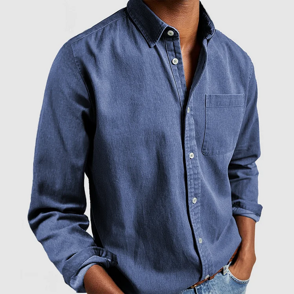 Navy London Alvin - Premium Casual Shirt