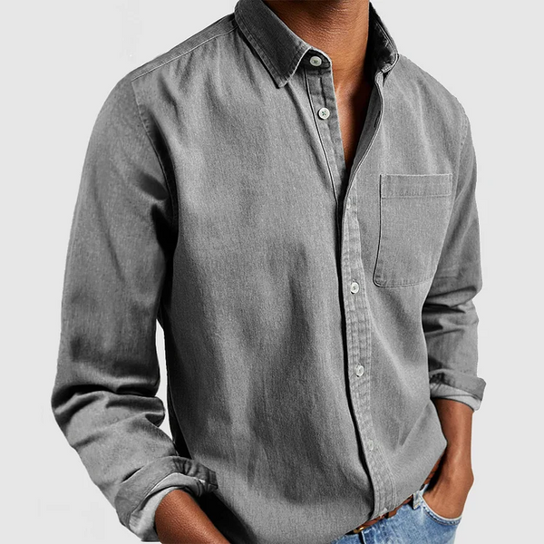 Navy London Alvin - Premium Casual Shirt