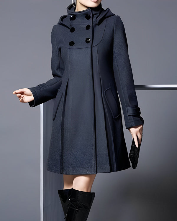 Navy London Amara - Jacket With Side Pockets