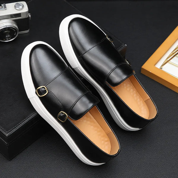 Navy London Bellini - Leather Shoes